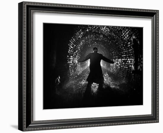 The Third Man, Orson Welles, 1949-null-Framed Photo