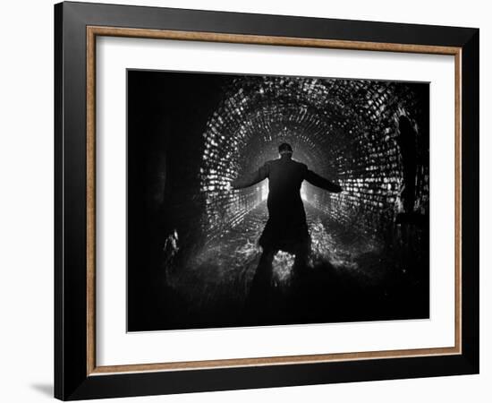 The Third Man, Orson Welles, 1949-null-Framed Premium Photographic Print