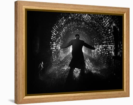 The Third Man, Orson Welles, 1949-null-Framed Stretched Canvas