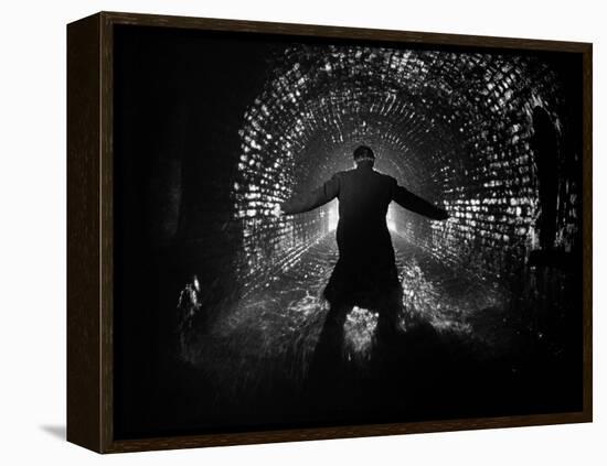 The Third Man, Orson Welles, 1949-null-Framed Stretched Canvas