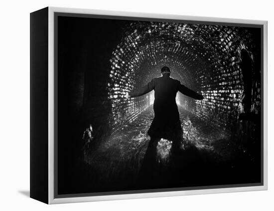 The Third Man, Orson Welles, 1949-null-Framed Stretched Canvas