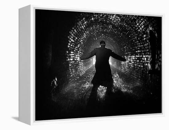 The Third Man, Orson Welles, 1949-null-Framed Stretched Canvas