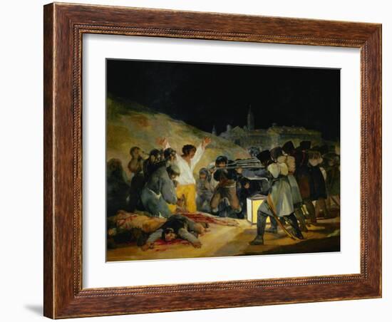 The Third of May, 1808, Painted in 1814-Suzanne Valadon-Framed Giclee Print