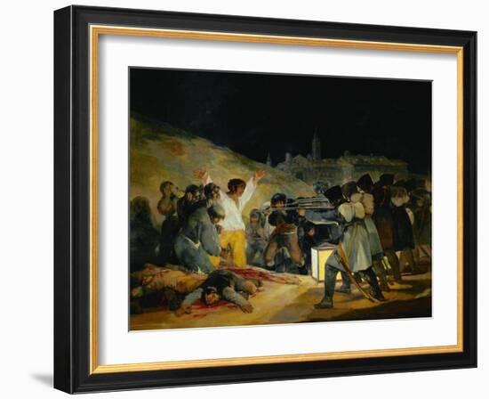 The Third of May, 1808, Painted in 1814-Suzanne Valadon-Framed Giclee Print