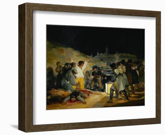 The Third of May, 1808, Painted in 1814-Suzanne Valadon-Framed Giclee Print