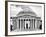 The Thomas Jefferson Memorial, Washington D.C, District of Columbia, Black and White Photography-Philippe Hugonnard-Framed Photographic Print