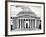 The Thomas Jefferson Memorial, Washington D.C, District of Columbia, Black and White Photography-Philippe Hugonnard-Framed Photographic Print