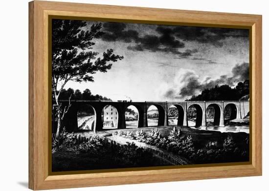 The Thomas Viaduct-null-Framed Premier Image Canvas