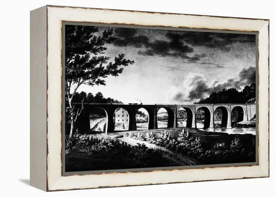 The Thomas Viaduct-null-Framed Premier Image Canvas