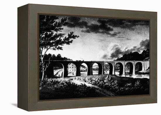 The Thomas Viaduct-null-Framed Premier Image Canvas