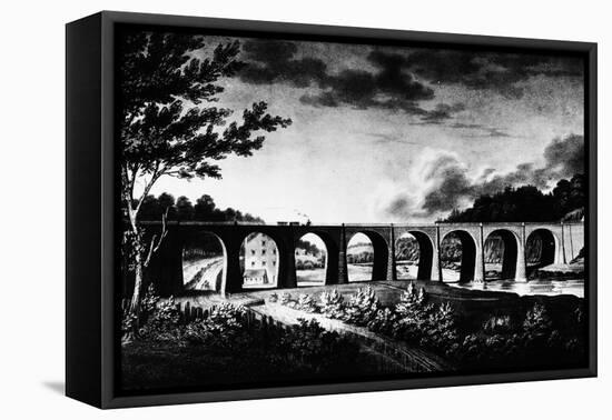 The Thomas Viaduct-null-Framed Premier Image Canvas