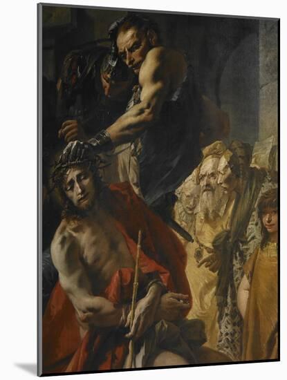 The Thorn Coronation Christi-Giambattista Tiepolo-Mounted Giclee Print