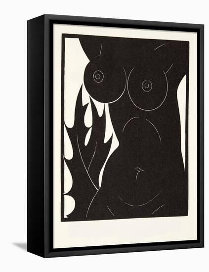The Thorn in the Flesh, 1921-Eric Gill-Framed Premier Image Canvas
