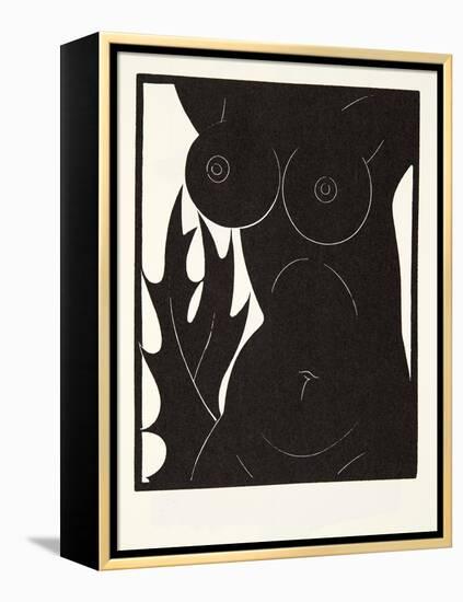The Thorn in the Flesh, 1921-Eric Gill-Framed Premier Image Canvas