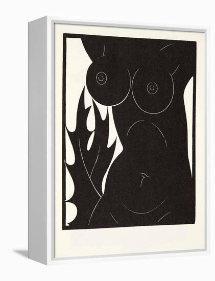 The Thorn in the Flesh, 1921-Eric Gill-Framed Premier Image Canvas