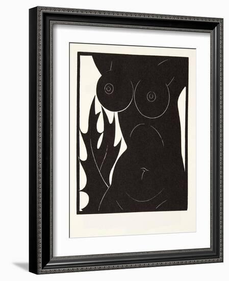 The Thorn in the Flesh, 1921-Eric Gill-Framed Giclee Print