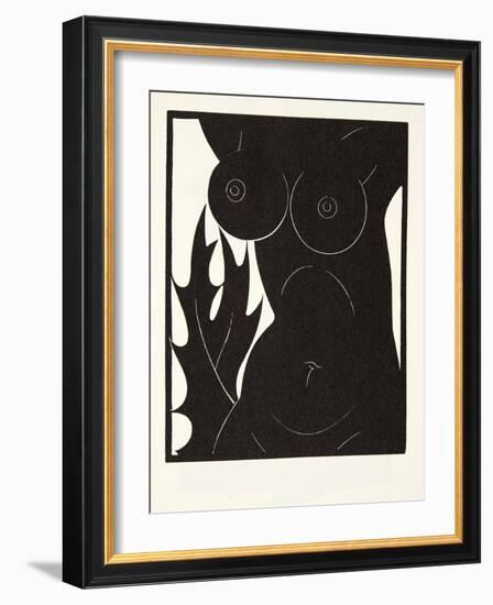 The Thorn in the Flesh, 1921-Eric Gill-Framed Giclee Print