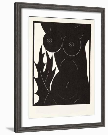 The Thorn in the Flesh, 1921-Eric Gill-Framed Giclee Print