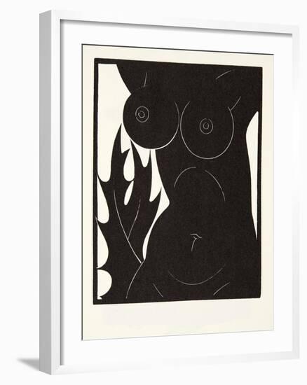 The Thorn in the Flesh, 1921-Eric Gill-Framed Giclee Print