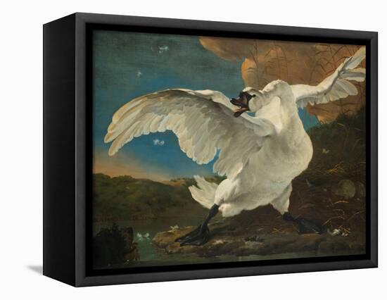 The Threatened Swan, before 1652-Jan Asselijn-Framed Premier Image Canvas