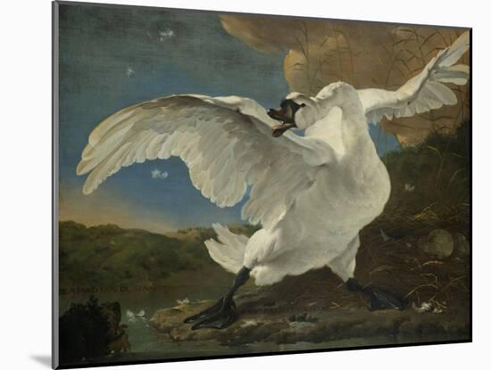 The Threatened Swan, c.1650-Jan Asselyn-Mounted Giclee Print