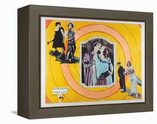 The Three Ages, 1923-null-Framed Stretched Canvas