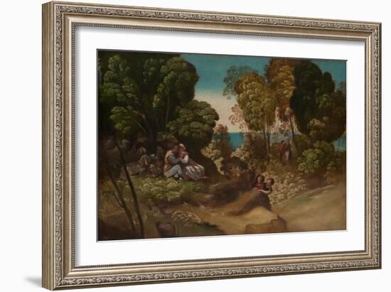 The Three Ages of Man, c.1515-20-Dosso Dossi-Framed Giclee Print