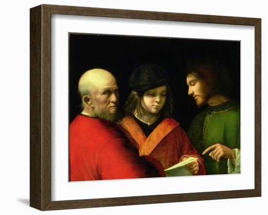 The Three Ages of Man, circa 1500-01-Giorgione-Framed Giclee Print