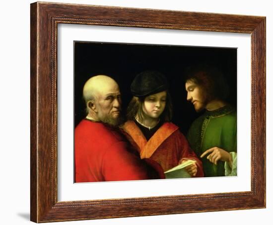 The Three Ages of Man, circa 1500-01-Giorgione-Framed Giclee Print