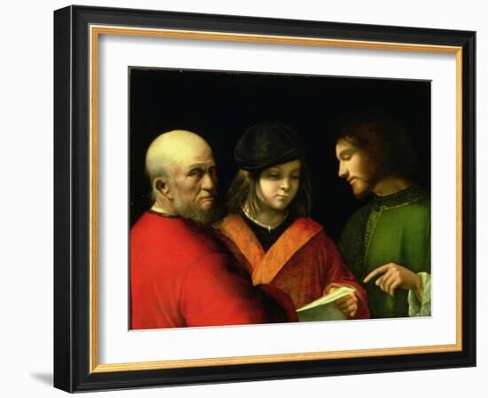 The Three Ages of Man, circa 1500-01-Giorgione-Framed Giclee Print