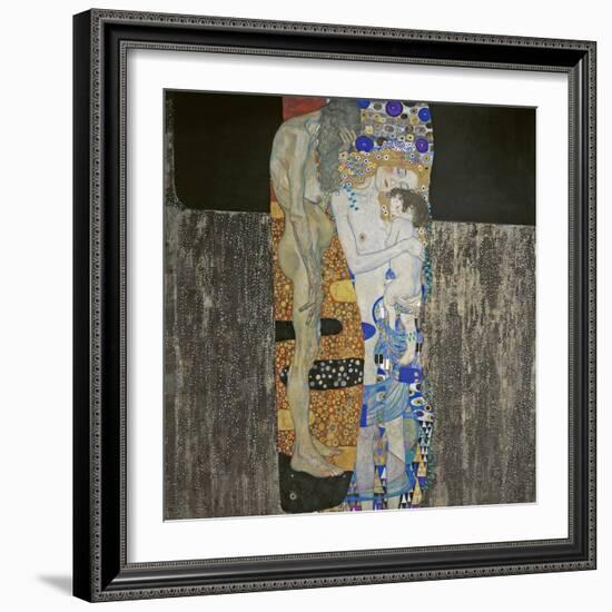 The Three Ages of Woman, 1905-Gustav Klimt-Framed Giclee Print