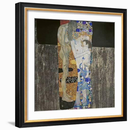 The Three Ages of Woman, 1905-Gustav Klimt-Framed Giclee Print