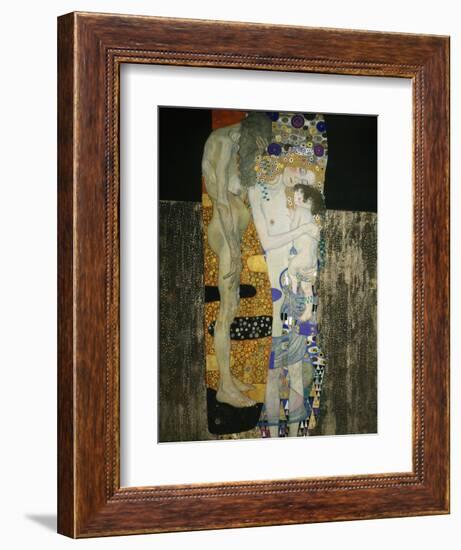 The Three Ages of Woman, 1905-Gustav Klimt-Framed Giclee Print