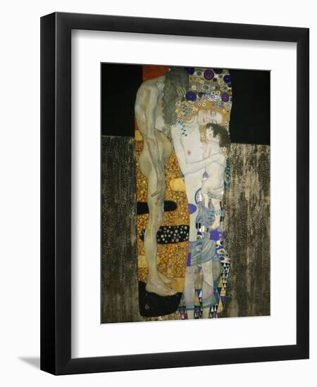 The Three Ages of Woman, 1905-Gustav Klimt-Framed Giclee Print