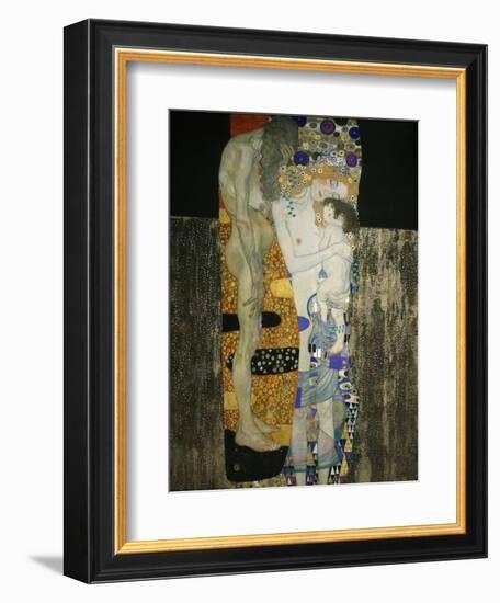 The Three Ages of Woman, 1905-Gustav Klimt-Framed Giclee Print