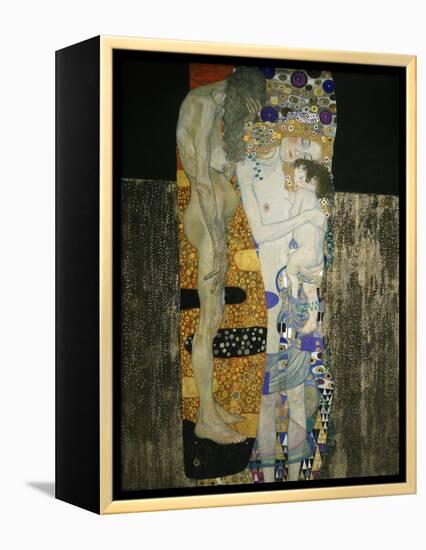 The Three Ages of Woman, 1905-Gustav Klimt-Framed Premier Image Canvas