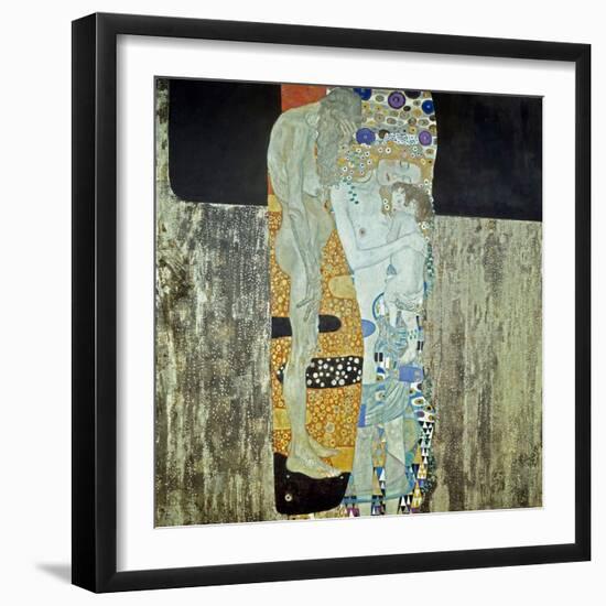 The Three Ages of Woman, 1905-Gustav Klimt-Framed Giclee Print