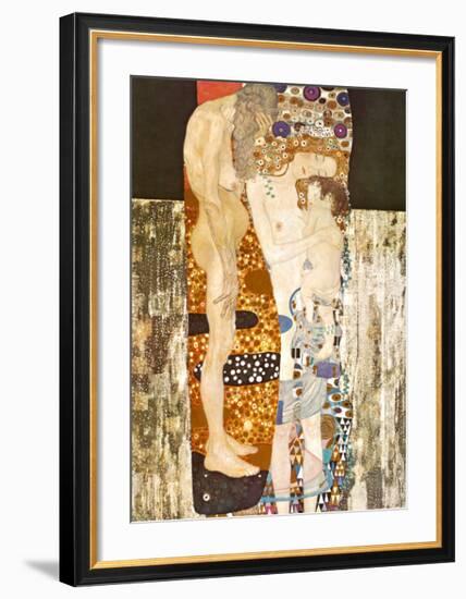 The Three Ages of Woman, c.1905-Gustav Klimt-Framed Art Print