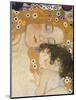 The Three Ages of Woman (detail)-Gustav Klimt-Mounted Giclee Print