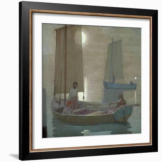 The Three Brothers, circa 1897-Frederick Cayley Robinson-Framed Giclee Print