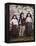 The Three Children Jacinta Francisco and Lucia Who Saw the Vision of Fatima in Portugal-null-Framed Premier Image Canvas