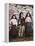 The Three Children Jacinta Francisco and Lucia Who Saw the Vision of Fatima in Portugal-null-Framed Premier Image Canvas