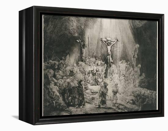 The Three Crosses, C. 1653-Rembrandt van Rijn-Framed Premier Image Canvas