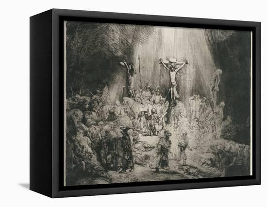 The Three Crosses, C. 1653-Rembrandt van Rijn-Framed Premier Image Canvas