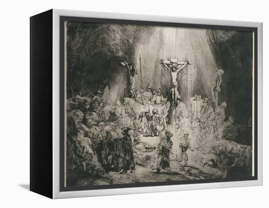 The Three Crosses, C. 1653-Rembrandt van Rijn-Framed Premier Image Canvas