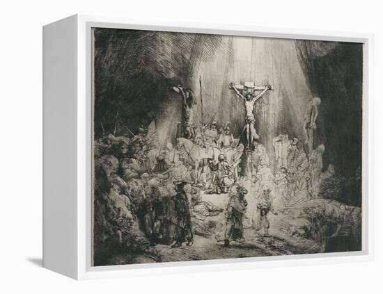 The Three Crosses, C. 1653-Rembrandt van Rijn-Framed Premier Image Canvas