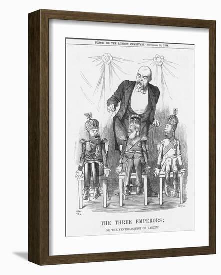 The Three Emperors, 1884-Joseph Swain-Framed Giclee Print