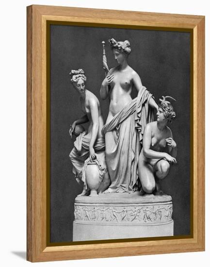 The Three Fates, Sculpture-null-Framed Premier Image Canvas