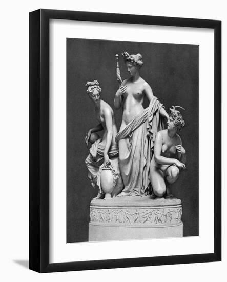 The Three Fates, Sculpture-null-Framed Photographic Print