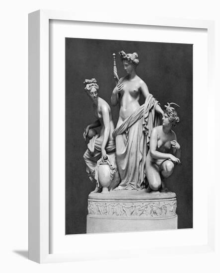 The Three Fates, Sculpture-null-Framed Photographic Print